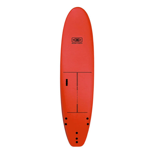 O&E Macca Surf School Softboard - Red