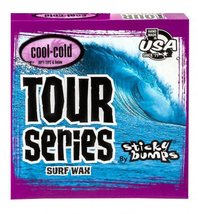 Sticky Bumps Tour Series Cool/Cold Surf Wax 85g