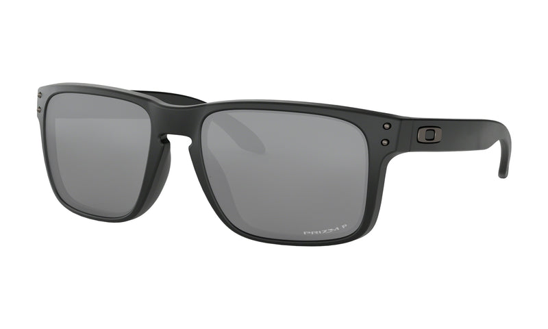 Load image into Gallery viewer, Oakley Holbrook Matte Black w/ Prizm Black Polarized
