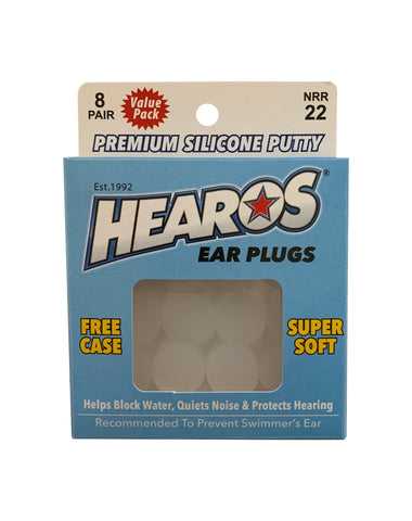 Hearos Multi-use Silicone Kids Earplugs - 6 Pairs