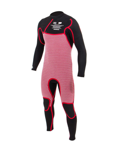 Wetsuit, Mens Double Black Chest Zip Steamer 4/3mm, Ocean and Earth –  Exit Surf