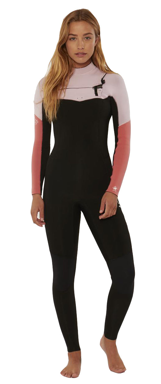 Load image into Gallery viewer, Sisstrevolution Ladies 3/2mm 7 Seas Steamer - GUAVA