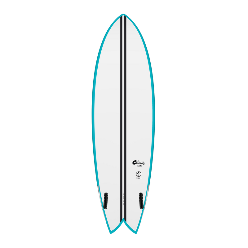 Load image into Gallery viewer, Torq Tec Fish Twin - Tecnicolor - Teal/White