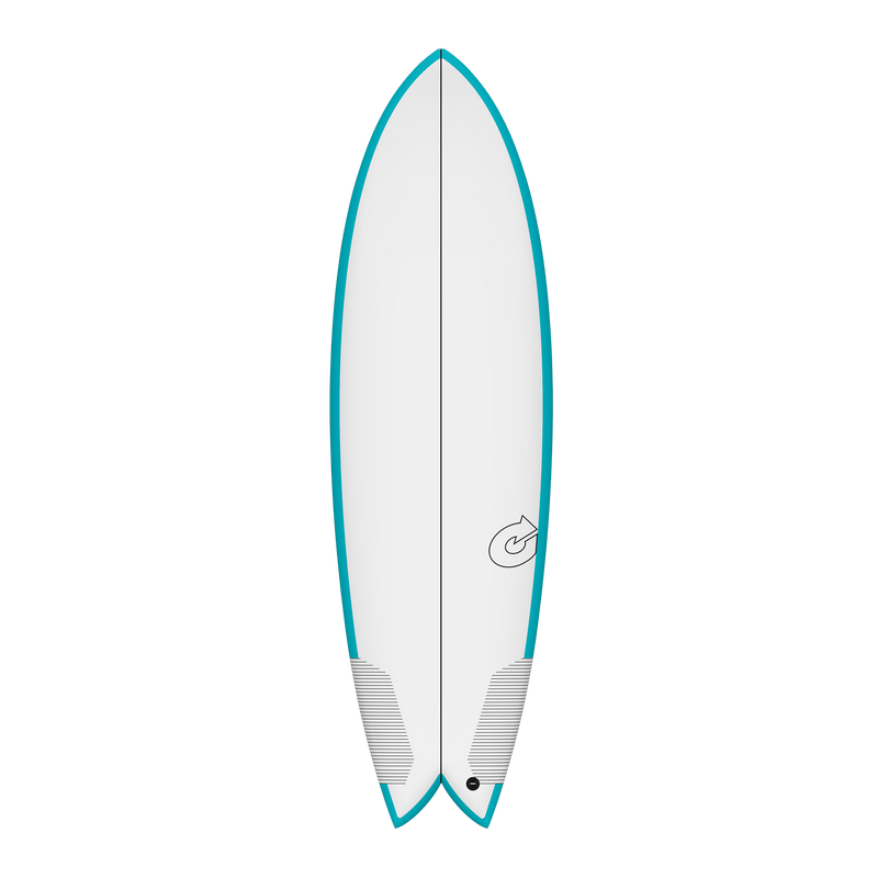 Load image into Gallery viewer, Torq Tec Fish Twin - Tecnicolor - Teal/White