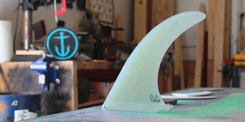 Load image into Gallery viewer, Captain Fin Chris Christenson Tracker 10 Fin - Clear