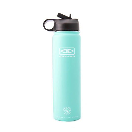 O&E Insulated Flip Lid Flask - Mint Blue