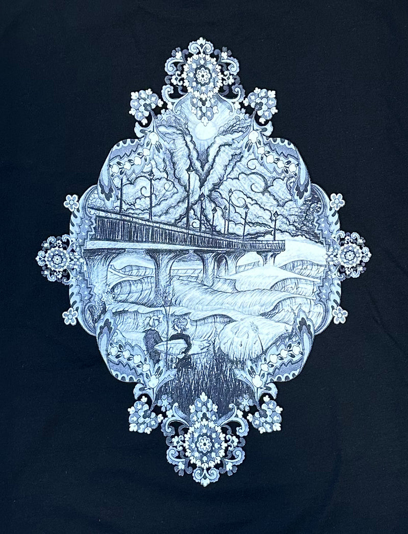 Load image into Gallery viewer, Exit Surf Artist Series Tee - D Mcbride - Charcoal