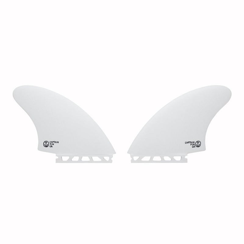 Load image into Gallery viewer, Captain Fin CF Keel Single Tab - White