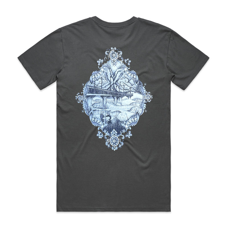Load image into Gallery viewer, Exit Surf Artist Series Tee - D Mcbride - Charcoal