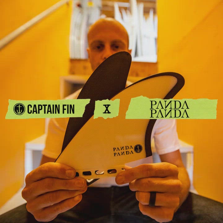 Load and play video in Gallery viewer, Captain Fin Panda Keel Twin Fin - Single Tab