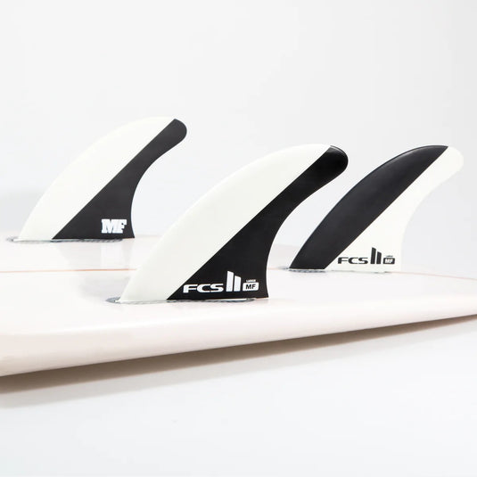 FCSII Mick Fanning PC Tri Fin - Black/White