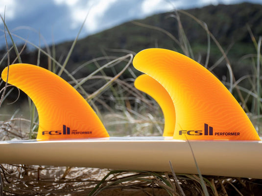 FCSII Performer Neo Glass Eco Tri Fin - Mango