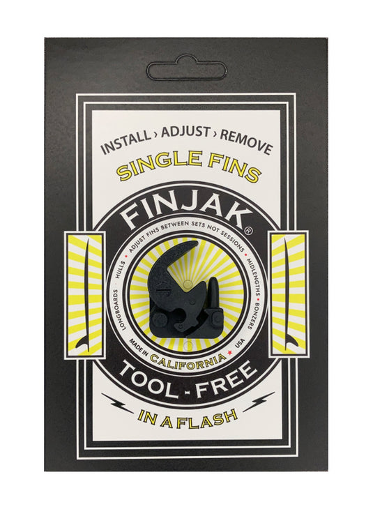Finjak Tool Free Fin System - Black Sand