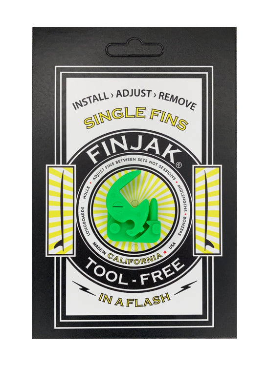 Load image into Gallery viewer, Finjak Tool Free Fin System - Green Flash