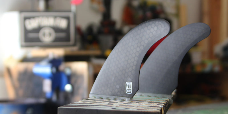 Load image into Gallery viewer, Captain Fin Tyler Warren Single Tab Twin Fin Set