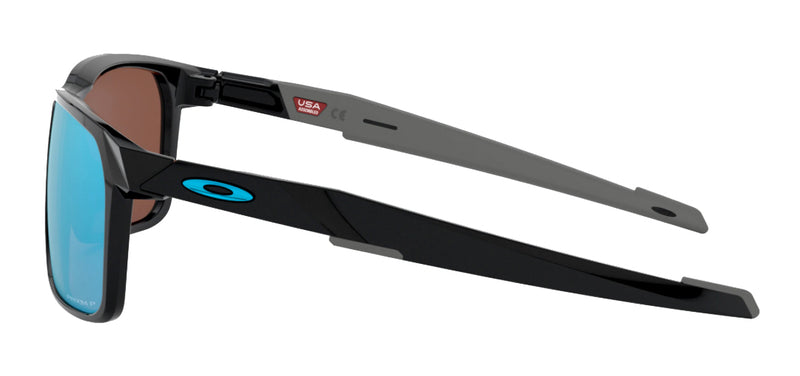 Load image into Gallery viewer, Oakley Portal X - Polished Black w/ Prizm Deep Water Polarized