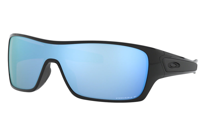 Load image into Gallery viewer, Oakley Turbine Rotor - Polished Black w/ Prizm Deep Water Polarized