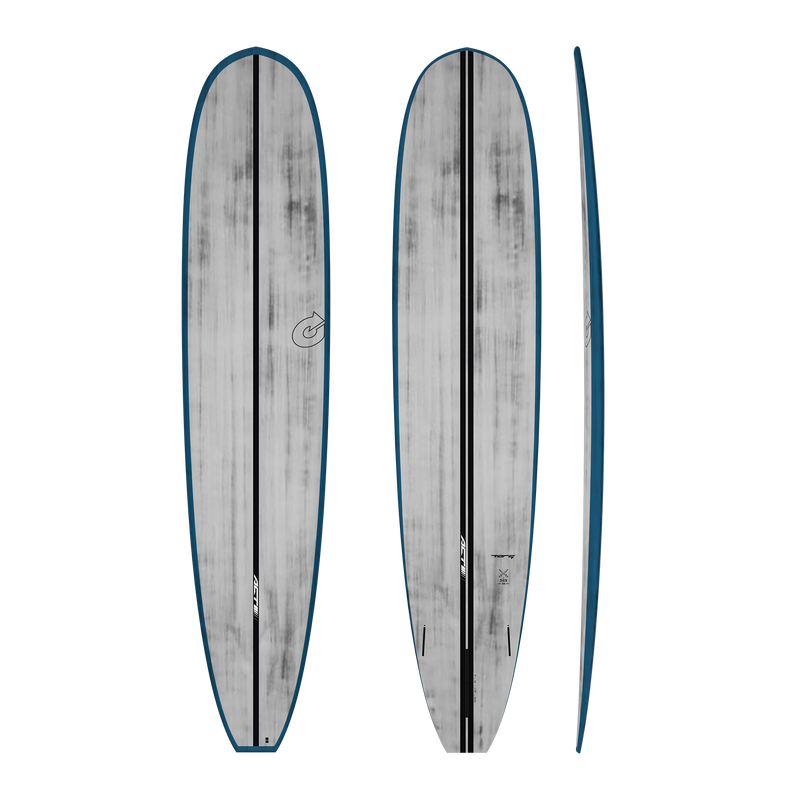 Load image into Gallery viewer, Torq ACT The Don Nose Rider - Blue Rails/Brushed Grey - 9'1