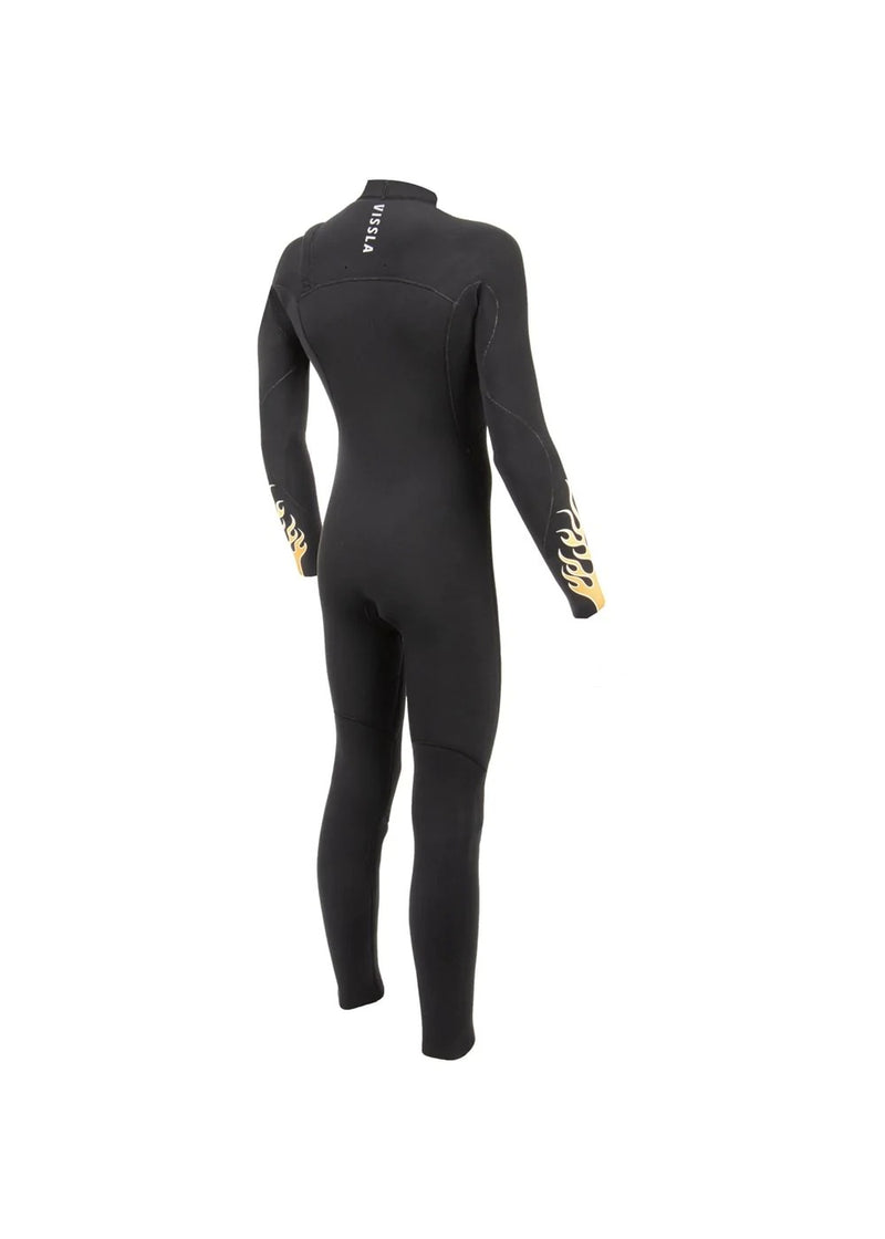 Load image into Gallery viewer, Vissla Boys High Seas Fire 3/2mm Steamer