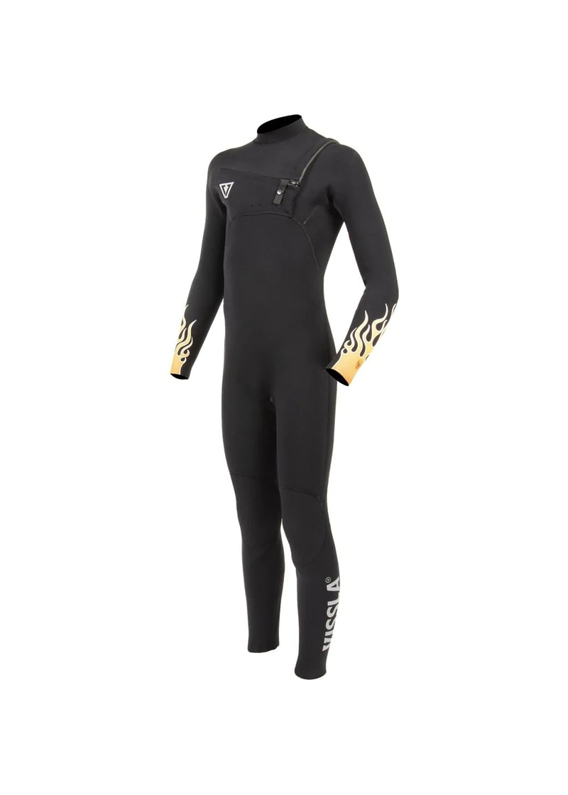 Load image into Gallery viewer, Vissla Boys High Seas Fire 3/2mm Steamer