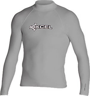 Xcel Axis L/S Smoothskin Backzip Top - Black