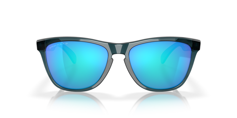 Oakley Frogskins Crystal Black w Prizm Saphire Polarized Exit Surf The Surfers Store