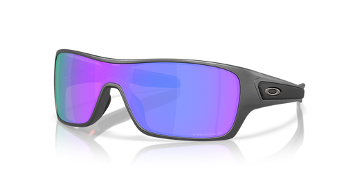 Oakley Turbine Rotor - Matte Steel w/ Prizm Violet Polarized