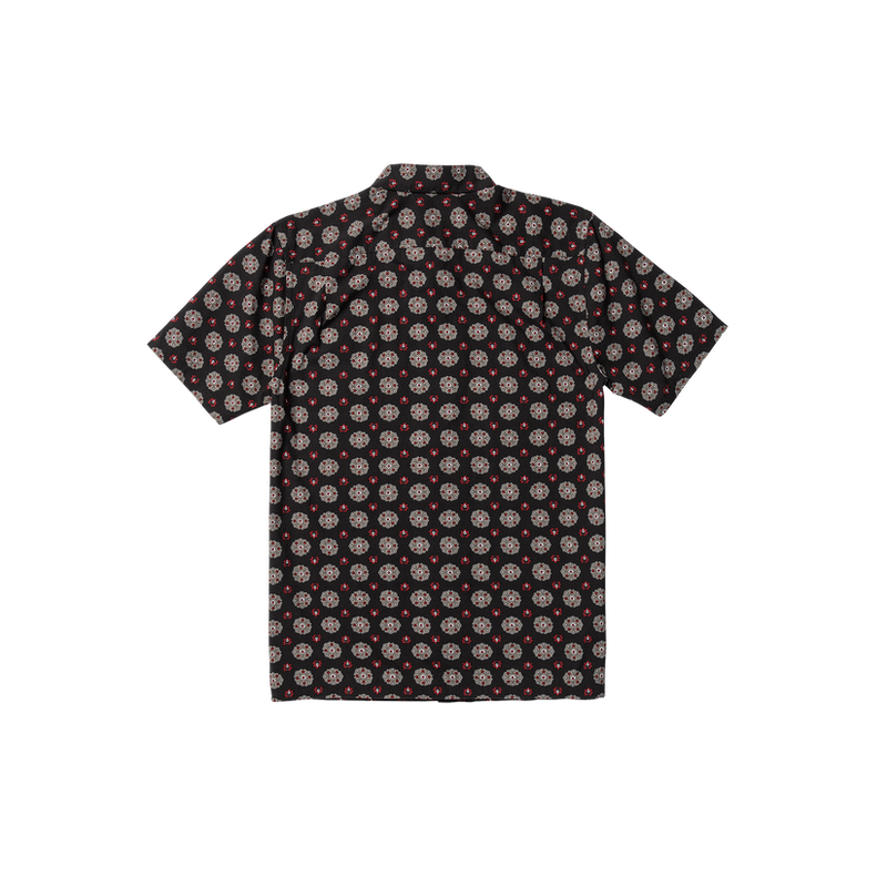 Load image into Gallery viewer, Captain Fin Paisley Pusher Shirt - Black
