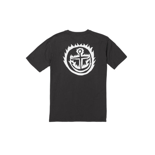 Captain Fin Ozzy Wrong Flamer Tee - Black