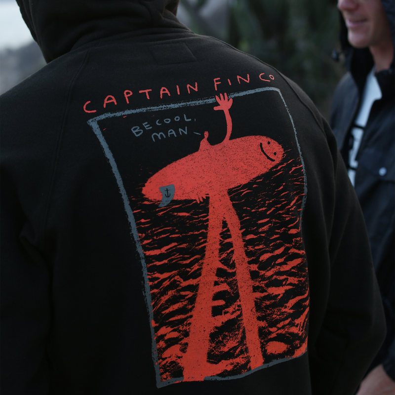 Load image into Gallery viewer, Captain Fin Shweaty Hoody - BLK
