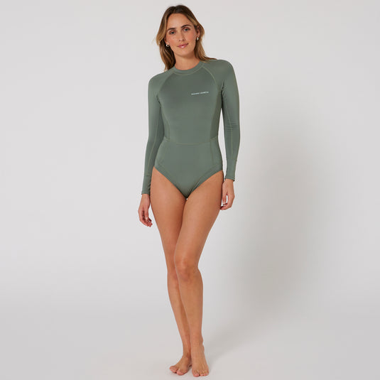 O&E Ladies Oceana L/S BZ Surf Suit