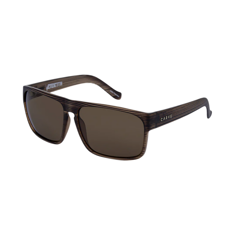 Load image into Gallery viewer, Carve Vendetta Matte Brown Translucent Frame Polarized
