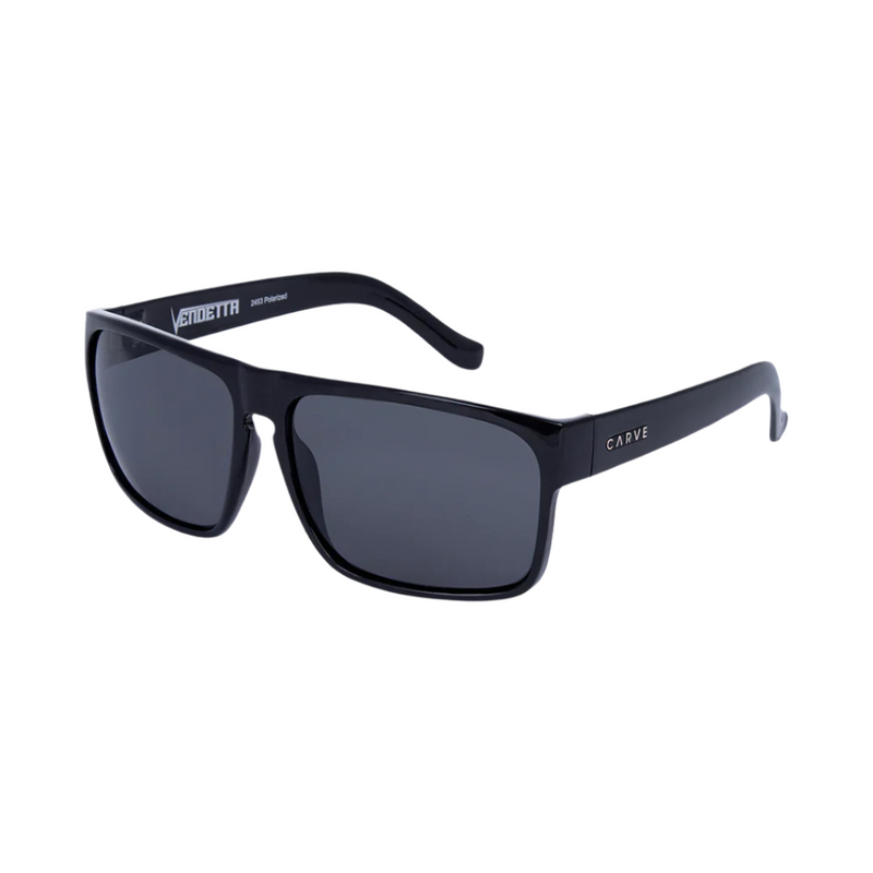 Load image into Gallery viewer, Carve Vendetta Matte Black Polarized Grey
