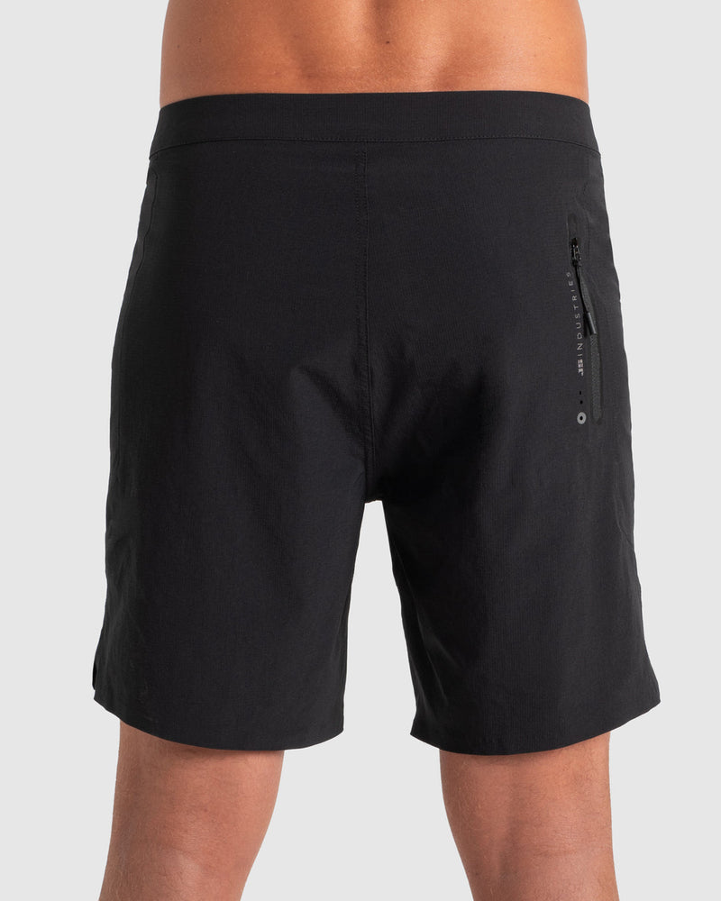 Load image into Gallery viewer, JS Industries Hyfi Performer Boardshort - Black
