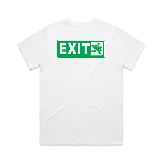 Exit Surf Ladies Emergency Exit Sign Tee