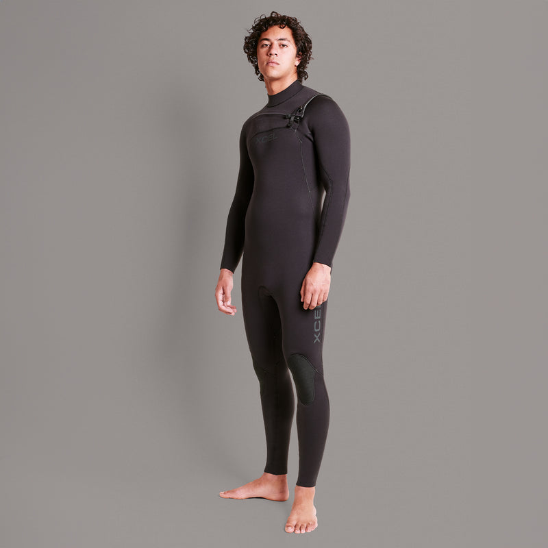Load image into Gallery viewer, Xcel Comp + 3/2 Fullsuit - Black

