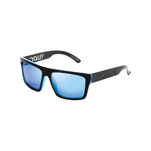 Carve Volley Black/Blue Frame Iridium Polarized