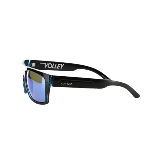 Carve Volley Black/Blue Frame Iridium Polarized