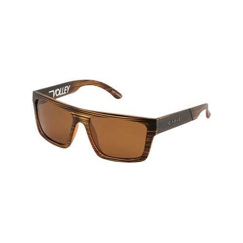 Carve Volley Brown Streak Frame Polarized