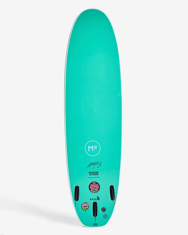 Load image into Gallery viewer, Mick Fanning Beastie Supersoft - Mint/Aqua
