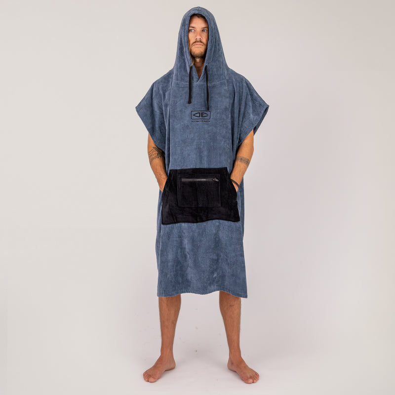 Load image into Gallery viewer, O&amp;E Daybreak Mens Hooded Poncho
