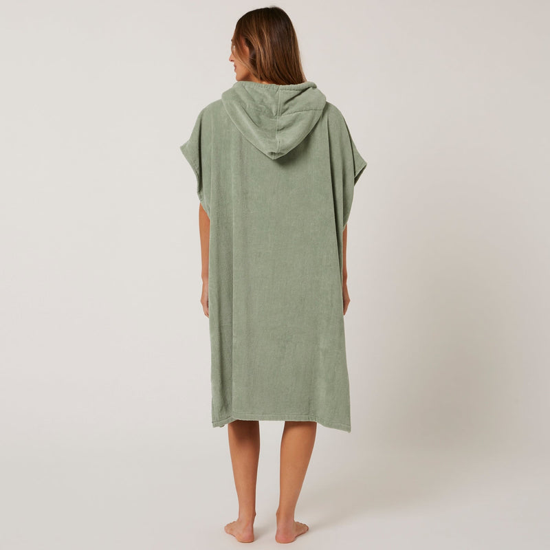 Load image into Gallery viewer, O&amp;E Ladies Daydream Hooded Poncho
