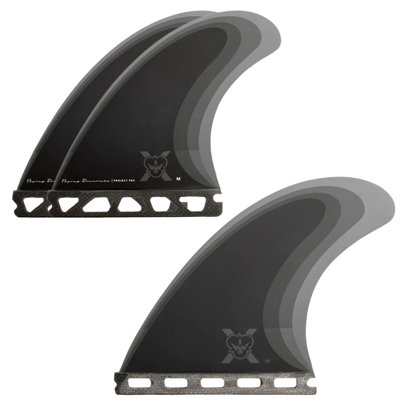 Load image into Gallery viewer, Flying Dimaonds FDX1 Tri Fin Set
