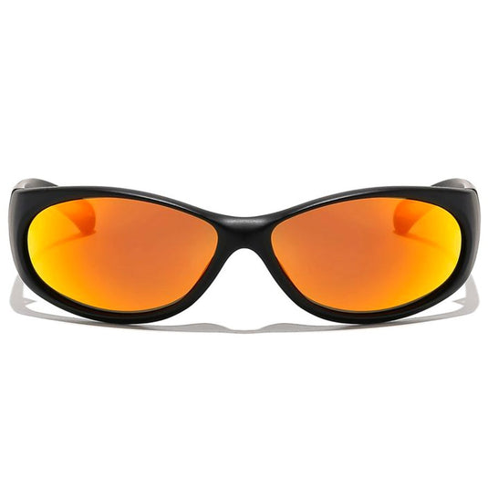 Ritual Vision Demon Speed - Matte Black/Reflective Orange Polarized