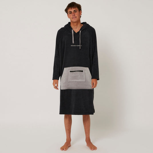 O&E Men's Surf Essential L/S Poncho