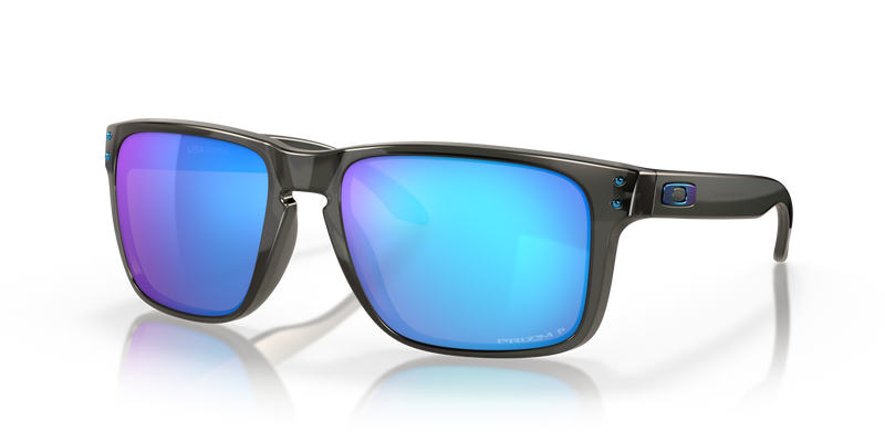 Load image into Gallery viewer, Oakley Holbrook XL - Grey Smoke w/ Prizm Sapphire Polarized
