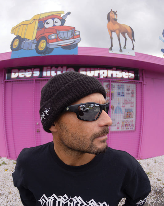 Ritual Vision Teenage Zero - Matte Black/Silver Grey Polarized