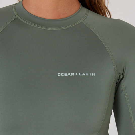 O&E Ladies Oceana L/S BZ Surf Suit