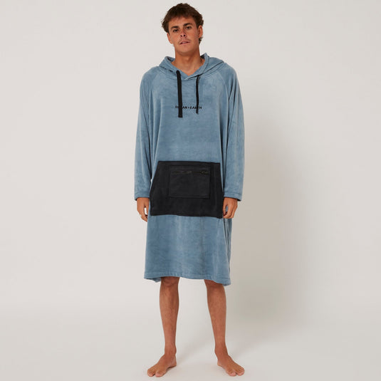 O&E Men's Surf Essential L/S Poncho
