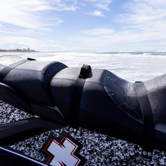 Pro Guarding Jet Ski Seat Strap & Handle - All Black
